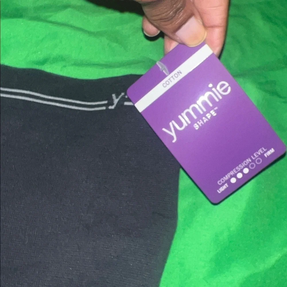 NWT Yummie Black High-Waisted Shapewear Under Shorts size 2X/3X